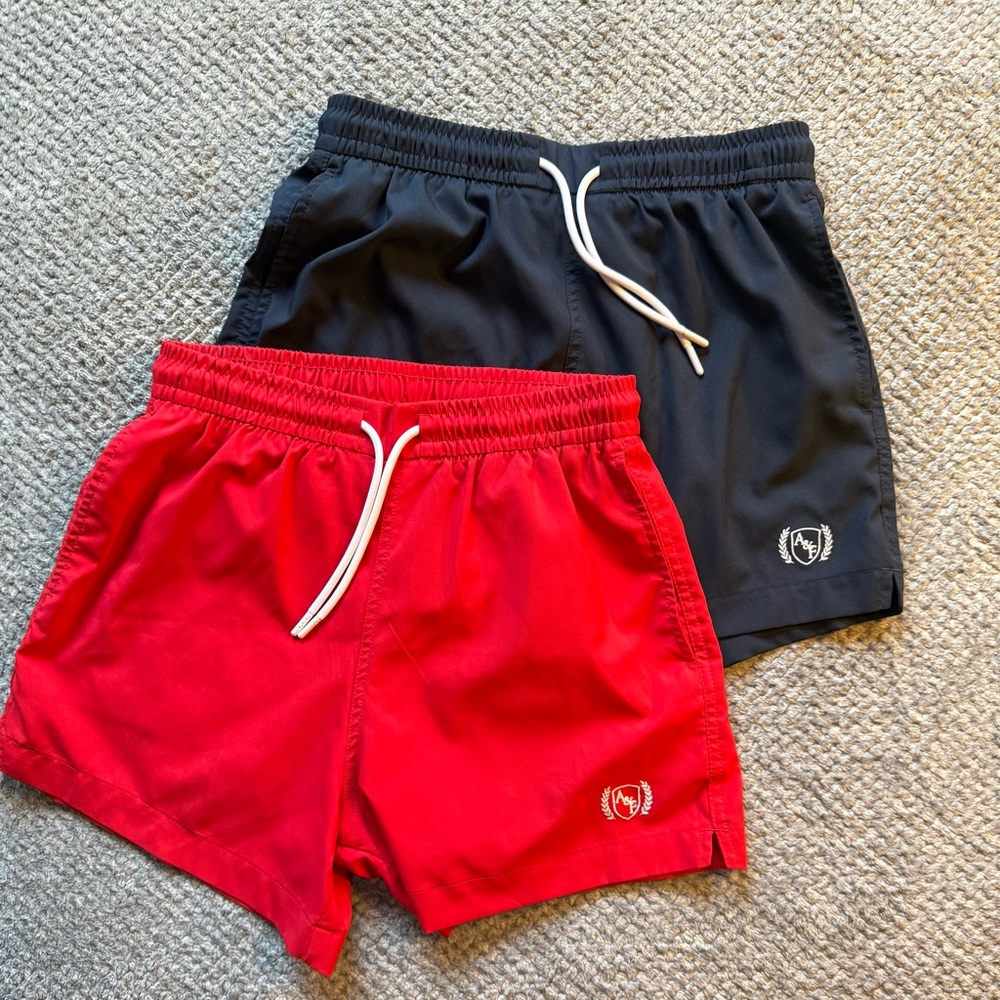 Abercrombie & Fitch Black Athletic Shorts